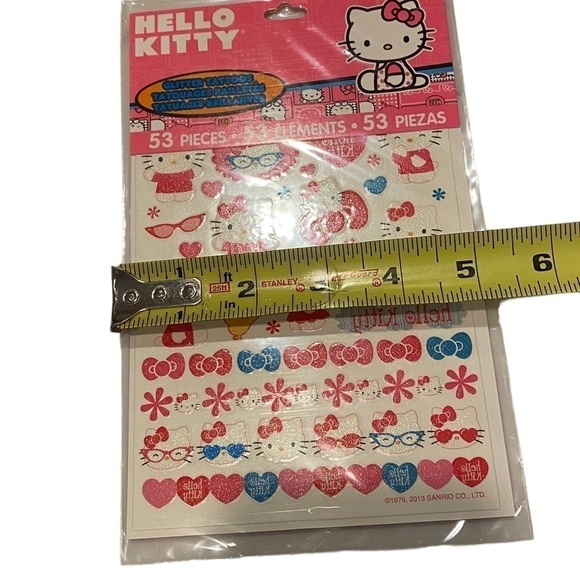 SANRIO Lot of 10 packs of Hello Kitty Tattoos. New - Picture 2 of 6